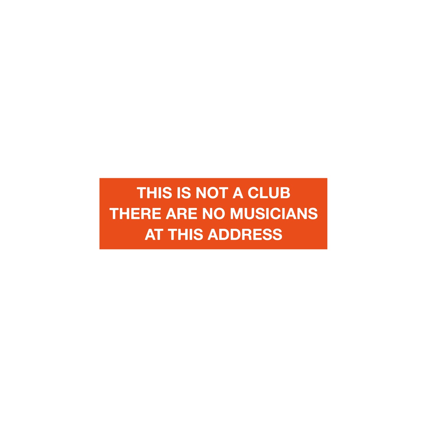 BA006: This is not a club